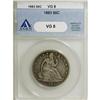 Image 1 : 1883 50C VG8 ANACS