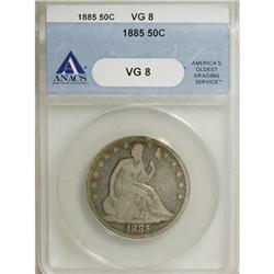 1885 50C VG8 ANACS