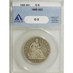 1889 50C G6 ANACS