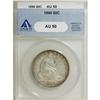 Image 1 : 1890 50C AU50 ANACS