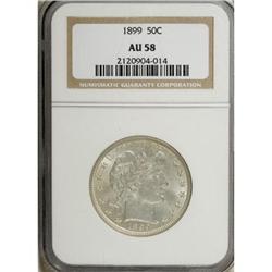 1899 50C AU58 NGC