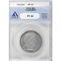 1910 50C PR60 ANACS