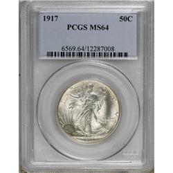 1917 50C MS64 PCGS