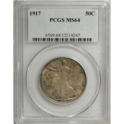 1917 50C MS64 PCGS