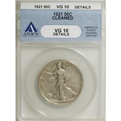 1921 50C VG10 ANACS