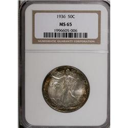 1936 50C MS65 NGC