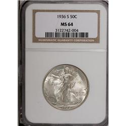 1936-S 50C MS64 NGC