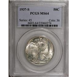 1937-S 50C MS64 PCGS