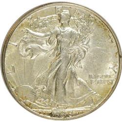 1938-D 50C AU55 ANACS