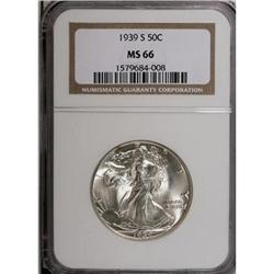 1939-S 50C MS66 NGC