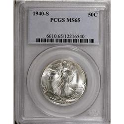 1940-S 50C MS65 PCGS