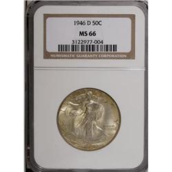 1946-D 50C MS66 NGC