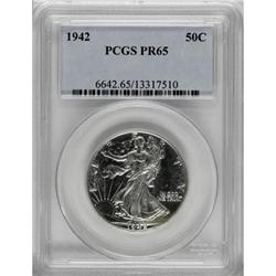 1942 50C PR65 PCGS