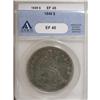 Image 1 : 1849 $1 XF45 ANACS