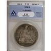 Image 1 : 1856 $1 F12 ANACS