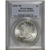 Image 1 : 1878 7TF $1 Reverse of 1878 MS64 PCGS