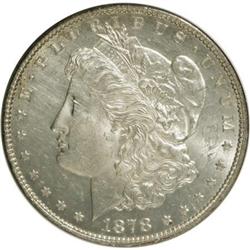 1878 7TF $1 Reverse of 1879 MS61 NGC