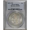 Image 1 : 1878 7TF $1 Reverse of 1879 MS64 PCGS
