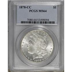 1878-CC $1 MS64 PCGS
