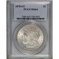 1878-CC $1 MS64 PCGS