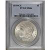 Image 1 : 1878-CC $1 MS64 PCGS