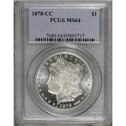 1878-CC $1 MS64 PCGS