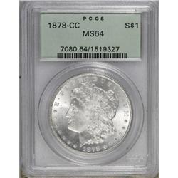 1878-CC $1 MS64 PCGS