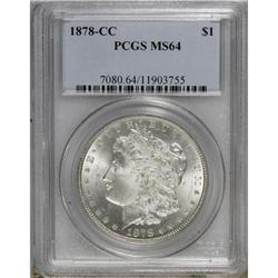 1878-CC $1 MS64 PCGS