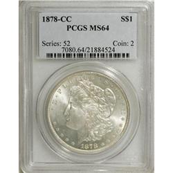 1878-CC $1 MS64 PCGS