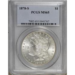 1878-S $1 MS65 PCGS