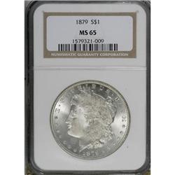 1879 $1 MS65 NGC