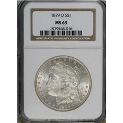 1879-O $1 MS63 NGC