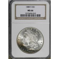 1880-S $1 MS66 NGC