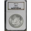 Image 1 : 1880-S $1 MS66 NGC