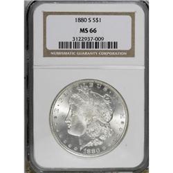 1880-S $1 MS66 NGC