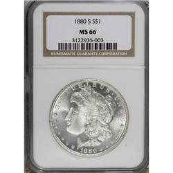 1880-S $1 MS66 NGC