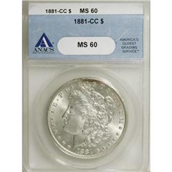 1881-CC $1 MS60 ANACS