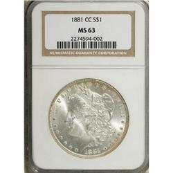 1881-CC $1 MS63 NGC