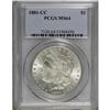 Image 1 : 1881-CC $1 MS64 PCGS