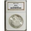 Image 1 : 1881-CC $1 MS64 NGC