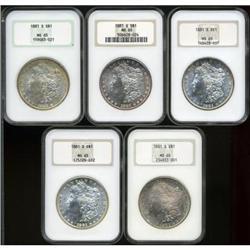 1881-S $1 MS65 NGC