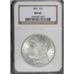 1882 $1 MS65 NGC