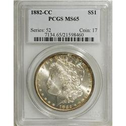 1882-CC $1 MS65 PCGS