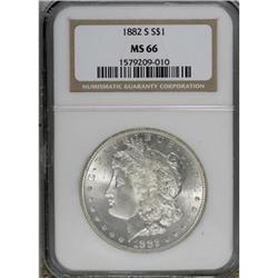 1882-S $1 MS66 NGC