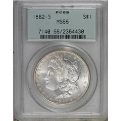 1882-S $1 MS66 PCGS
