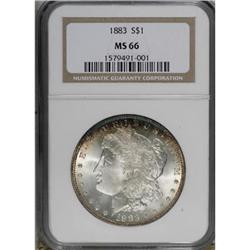 1883 $1 MS66 NGC