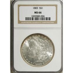 1883 $1 MS66 NGC
