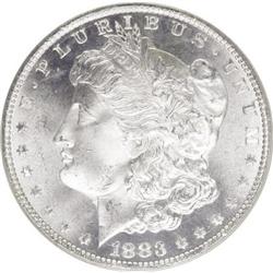 1883-CC $1 Prooflike MS65 PCGS