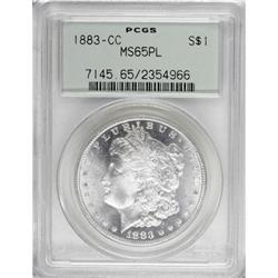 1883-CC $1 Prooflike MS65 PCGS