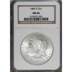 1883-O $1 MS66 NGC